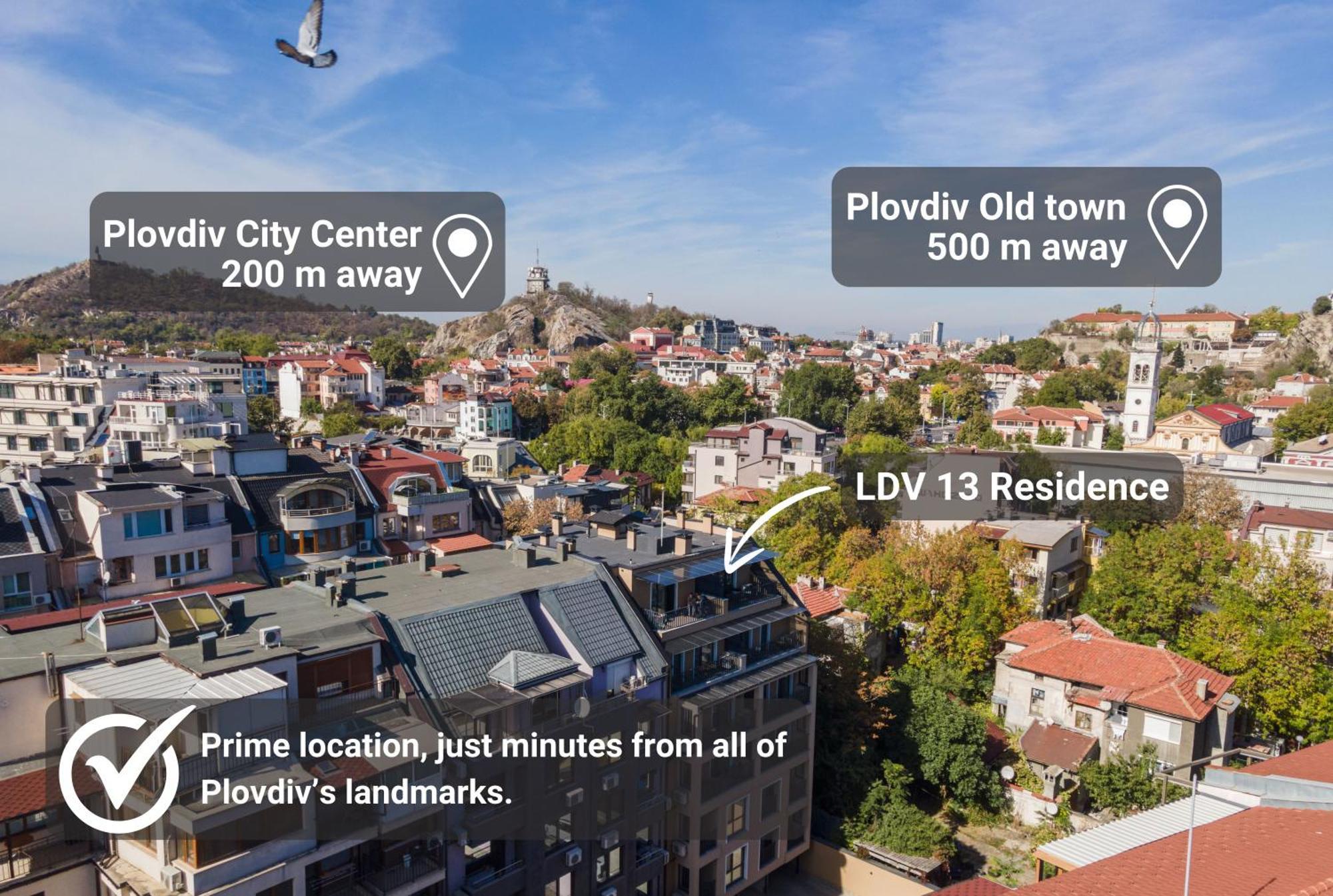Ldv 13 Apartments Free Private Parking Φιλιππούπολη Εξωτερικό φωτογραφία